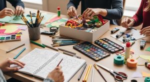 Coffret créatif pour adultes stimulant l'imagination et la créativité